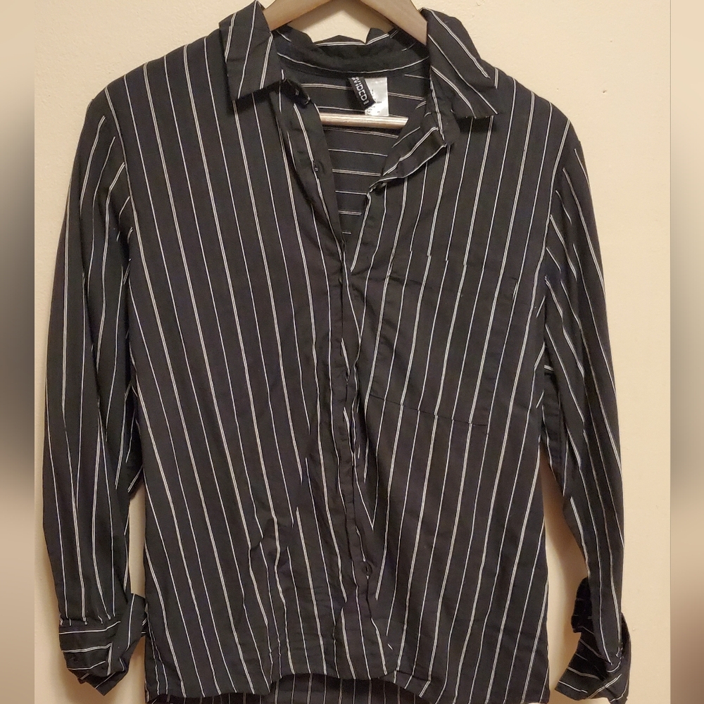 Black Button up shirt